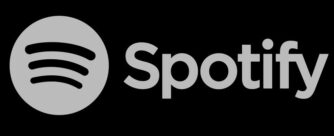 Spotify logo, dark mode